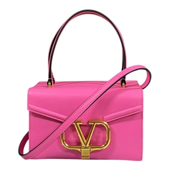 Valentino Vlogo Pink 2 Way Bag - Picture 1 of 2